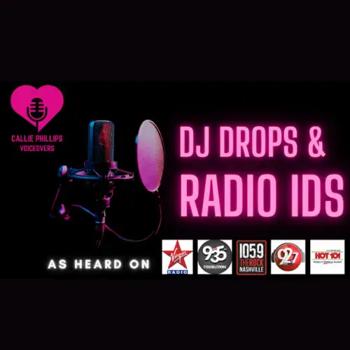 I will record the voiceover for your producer tags and dj drops